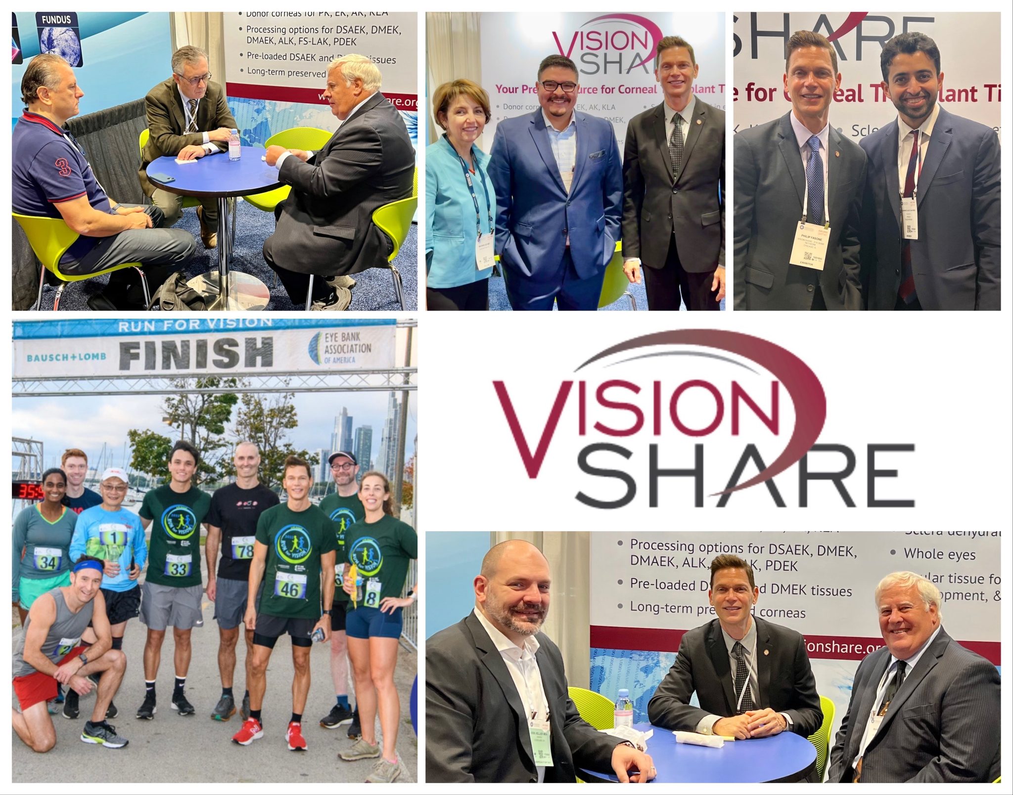 Vision Share Exhibited in Chicago at World Cornea Congress and American Academy of Ophthalmology