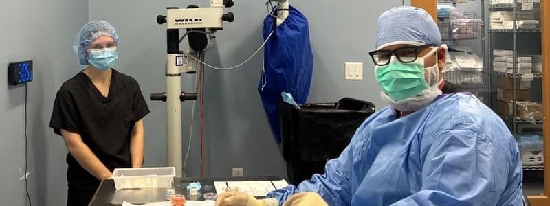 Visita de Elizabeth Grenier a Saving Sight