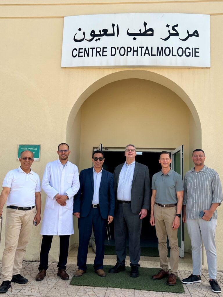 Eye bank development in Rabat Morocco